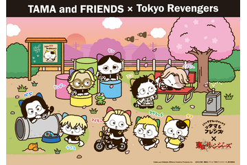「タマ＆フレンズ」×「東リベ」異色のコラボ！ タケミッチやマイキーに扮したタマたちがかわいすぎる♪ 画像