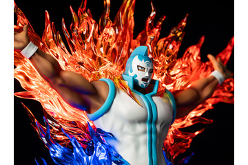 光って燃え上がる炎！「キン肉マン」マリポーサの必殺技“モクテスマ・ディフェンス”を使った姿でが立体化！原型師・伊藤嘉紀氏が細部までこだわった1品 画像