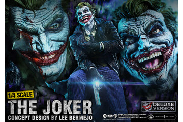 「ジョーカー」が1/4スケールで立体化！コンセプトデザインをリー・ベルメホ氏が手掛けたスタチューをコンパクト化し、販売数量450体で予約受付中！ 画像