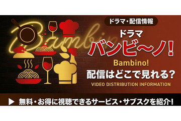 ドラマ「バンビ～ノ！」の配信はどこで見れる？視聴方法を紹介 画像