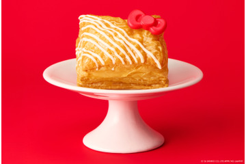 ハローキティ×りんごが大人可愛い＆美味しい♪ クーラーバッグやミニプレートも！焼きたてカスタードアップルパイ専門店「RINGO」コラボ　 画像