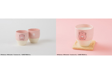 「ポケモン」ラッキーが福島県の名品とコラボ♪ 旬桃ゼリー、すず鳴りカップ、和紙うちわなど 画像