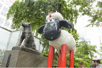 「ひつじのショーン」渋谷に出現　世界に1匹だけのショーンたちがチャリティイベントで実現 画像