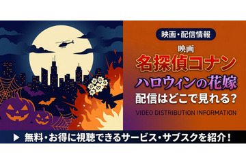 劇場版「名探偵コナン ハロウィンの花嫁」の配信はどこで見れる？無料で視聴する方法 画像