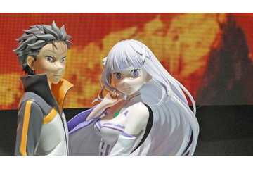 スバルとエミリアたんが等身大フィギュアで「ようこそ！」S4の放送が待ちきれない♪ KADOKAWAブース「リゼロ」コーナーをピックアップ【AnimeJapan 2026 ブースレポ】 画像