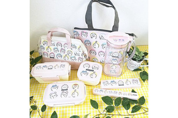 ちいかわと一緒におでかけしよう♪ 春色ピンクが可愛い「ちいかわ」のランチトートやお弁当箱が登場！ 画像