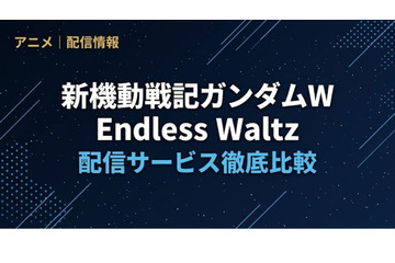 「ガンダムW エンドレスワルツ」の配信はどこで見れる？サブスク視聴方法まとめ 画像