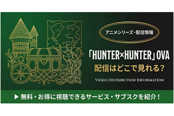 「ハンターハンター」OVAはどこで見れる？配信状況と視聴方法まとめ 画像