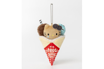 クレープに包まれたキティちゃんが超キュート♪ ハローキティ×「マリオンクレープ」コラボぬいぐるみ登場
