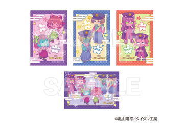 着物姿のチハル＆マキナ、学ランのアカネ＆カナタが可愛い♪ 「銀河特急 ミルキー☆サブウェイ」描き下ろしグッズが登場 画像