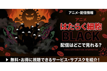 アニメ「はたらく細胞BLACK」配信はどこで見れる？無料視聴できる配信サービスを徹底調査 画像