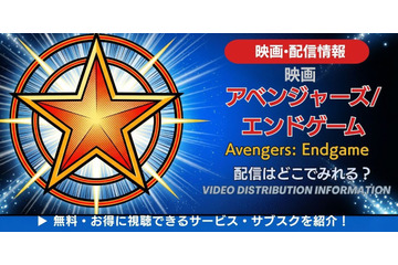 映画「アベンジャーズ／エンドゲーム」の配信はどこで見れる？無料で見る方法も解説 画像