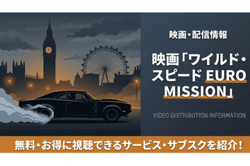 映画「ワイルド・スピード EURO MISSION」配信はどこで見れる？見放題で視聴できるサブスクを紹介 画像