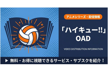 「ハイキュー」OAD配信はどこで見れる？視聴方法とサブスクを紹介 画像