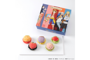 食べれば能力者に!?「ワンピース」“悪魔の実”をイメージした本格和菓子が登場 画像