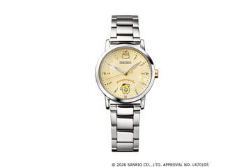 「ポムポムプリン」きれいめコーデにもカジュアルにも相性◎ 30周年記念の大人かわいい腕時計が登場 画像