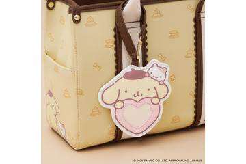 「ポムポムプリン」とサマンサベガがコラボ♪ ハンドバッグ・折財布などキュートなコレクションが登場！ 画像