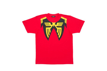“ご覧の通り軍人だ”「ガンダム」アムロやシャアのなりきりTシャツが登場！あとは仮面さえあればあの“赤い彗星”になれる……！ 画像