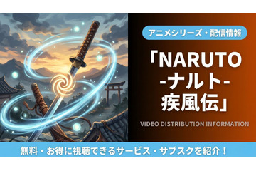 アニメ「NARUTO疾風伝」の配信はどこで見れる？サブスクまとめ 画像