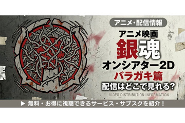 アニメ「銀魂オンシアター2D バラガキ篇」の配信はどこで見れる？お得に視聴できる動画配信サービスを紹介 画像