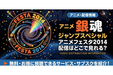 アニメ「銀魂 ジャンプスペシャルアニメフェスタ2014」の配信はどこで見れる？ 画像