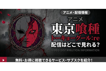 アニメ「東京喰種トーキョーグール:re」（3期）の配信はどこで見れる？ 全12話見放題のサブスクを紹介 画像
