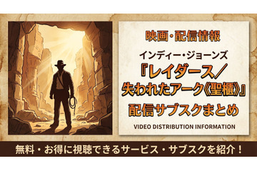 映画「レイダース 失われたアーク《聖櫃》」の配信はどこで見れる？サブスクまとめ 画像