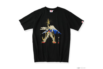 「ガンダム」富士山をバックにラストシューテイング―！ 筆絵タッチの静岡限定グッズが登場 画像