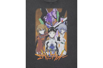 「エヴァ」初号機、シンジ、綾波、アスカがGUに！ヴィンテージライクなTシャツコレクションが登場♪ 画像
