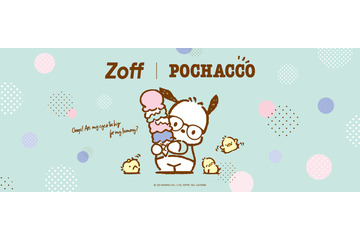 「サンリオ」ポチャッコがZoffとコラボ！ チョコミントカラーのアイウェアコレクション予約受付中