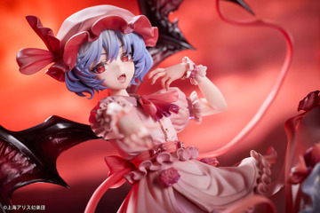 “こんなに月も紅いから本気で殺すわよ”「東方Project」レミリアがフィギュア化！あみあみでは限定特典「A2クリアポスター」付きも 画像