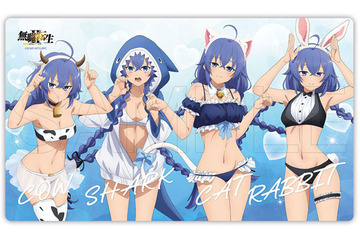 「無職転生」ロキシー師匠、アニマル水着で大胆姿を披露☆ ラビット、キャットなど4種でヘソ出しポーズ♪ 画像