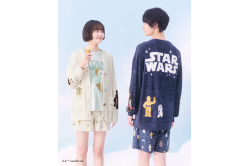 STAR WARS×ジェラピケ！ダースベイダーやヨーダをかわいくデザイン♪ルームウェアや雑貨、寝具が展開 画像