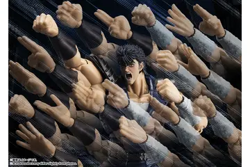 あたたたーッ!!「北斗の拳」北斗百裂拳が再現できる!? ケンシロウのアクションが楽しめる最新フィギュアが登場 画像