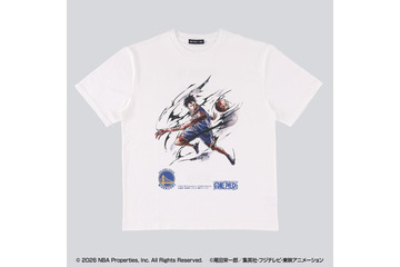 ルフィの反則級のボール捌き…ローのビハインドパスはクールすぎ☆「ワンピース」×NBAコラボのTシャツがどれも欲しい♪ 画像