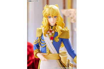 “心は自由だからだ！”「ベルサイユのばら」オスカルが麗しくフィギュア化！ 薔薇を手にした気品あふれる姿に注目 画像