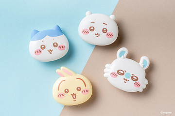 ぷっくりフェイスがかわいい♪ ちいかわ、ハチワレ、うさぎ、モモンガのマルチバーム登場！ 髪・唇・爪の保湿などマルチに使える 画像