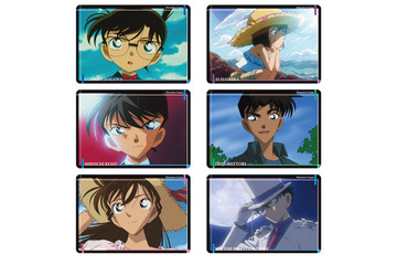 「名探偵コナン」新一も、灰原も、怪盗キッドも登場！アニメ歴代OP・EDの場面写がズラリ◎ 全33種のキャラカード付きスナック第7弾が発売開始 画像