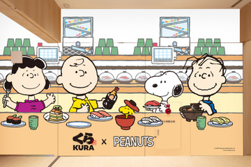 「PEANUTS」×「くら寿司」コラボ開催！スヌーピーの“寿司皿”ほか限定グッズ&SPメニューが登場【6月26日～】 画像