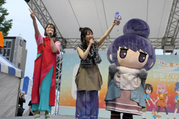 「ゆるキャン△」SEASON4は“アフレコが3話まで終了”!? 制作秘話も 山梨・甲府駅前に1.3万人来場の「ゆるフェス」レポ 画像