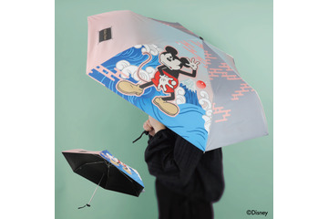 「ディズニー」ミッキーが和の世界に！晴雨兼用傘＆エコバッグが新登場♪ ギフトにもおすすめ◎ 画像