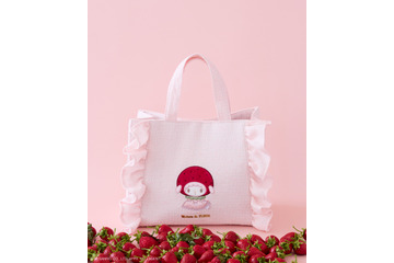 「サンリオ」マイスウィートピアノの誕生日をお祝い☆ いちご頭巾がかわいいフリルトートバッグなど5アイテム【Maison de FLEURコラボ】 画像
