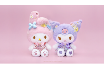 クロミ＆マイメロの仲良しぬい♪ 「サンリオ」ポムポムプリン＆シナモンらと“夢のホテル”へ！ 韓国で話題の「Hotel Floria」東京開催 画像