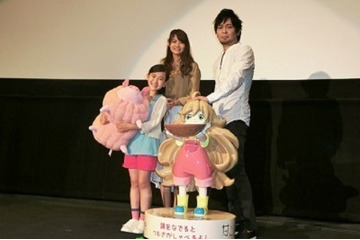 「甘々と稲妻」先行上映会に中村悠一、遠藤璃菜、早見沙織が登壇 中村と早見を動物に例えると？ 画像