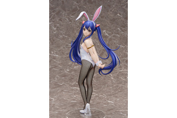 白バニー姿が可愛らしい♪ 「FAIRY TAIL」ウェンディがキュートなバニースーツ姿で立体化！ 可愛らしいポージングにも注目 画像