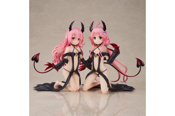 ララ＆モモの優しい笑顔に癒される…♪ 「ToLoveるダークネス」ララ＆モモのセットフィギュアが登場！ 単体版とは一部表情やポーズが異なる仕様に注目【セット版】 画像