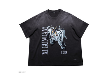 クスィーガンダム、グスタフ・カールをどデカくデザイン♪ 「機動戦士ガンダム 閃光のハサウェイ」とNUBIANとコラボしたTシャツが登場 画像