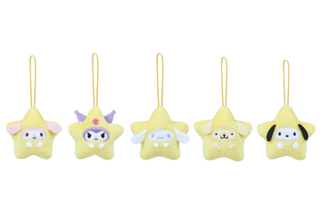 ポムポムプリン、シナモロールがお星さまになっちゃった!? 「サンリオ」ナムコ限定のオリジナルデザインぬいぐるみ＆マスコットが登場 画像