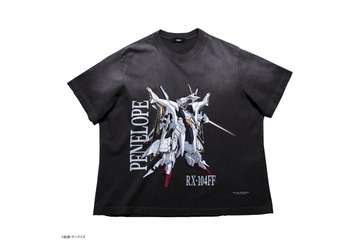 ペーネロペー、メッサーF０１型のカッコいいTシャツが登場！「ガンダム 閃光のハサウェイ」とNUBIANのコラボしたデザイン 画像
