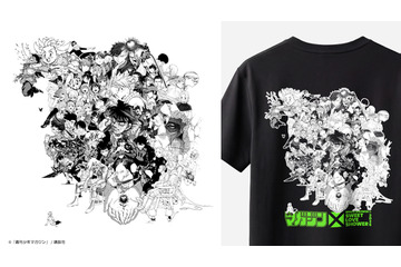 「ブルーロック」「東リべ」「進撃の巨人」などが勢揃い！ フェスでしか買えない限定Tシャツが登場！ 「週刊少年マガジン」が「SPACE SHOWER SWEET LOVE SHOWER 2026」出展決定 画像